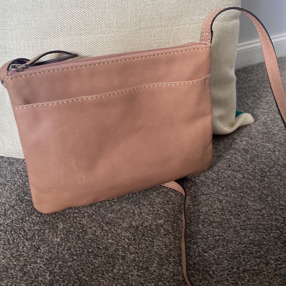 Colorado blush leather crossbody bag - Picture 2 of 8